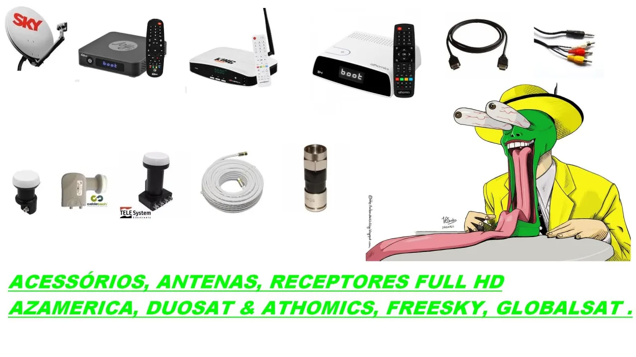 Serviços De instalação de tv via satélite, Sky, Claro entre outras...