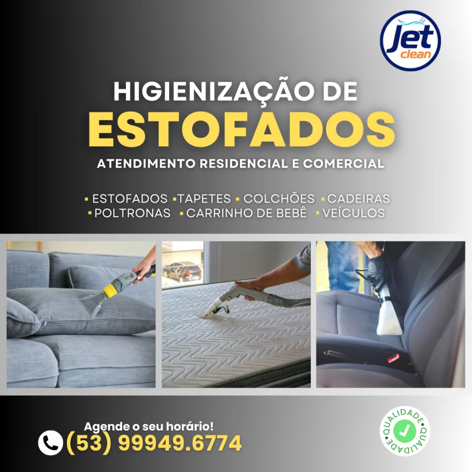 Higienização de Estofados