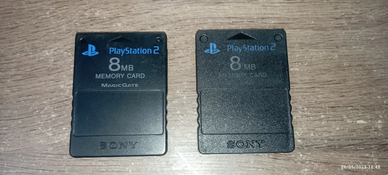 Memory Card Para Ps2 Original Sony 8mb Pronta Entrega (Usado)