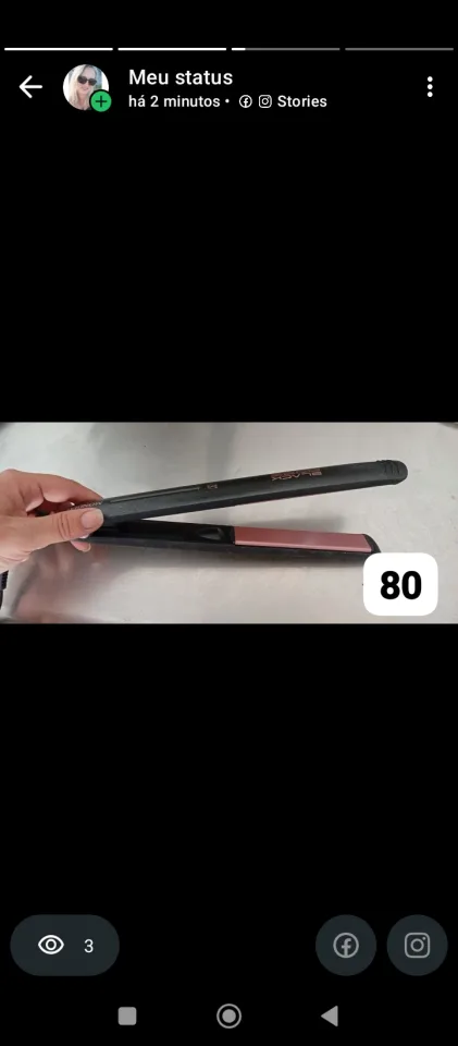 Chapinha, escova secadora e ventilador/aquecedor