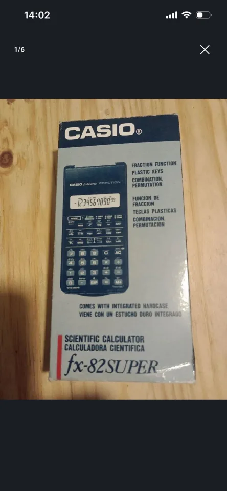 Calculadora científica Casio fx82 super