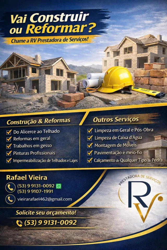 RV prestadora de serviços