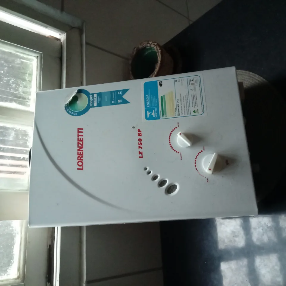 Vendo aquecedor a gás