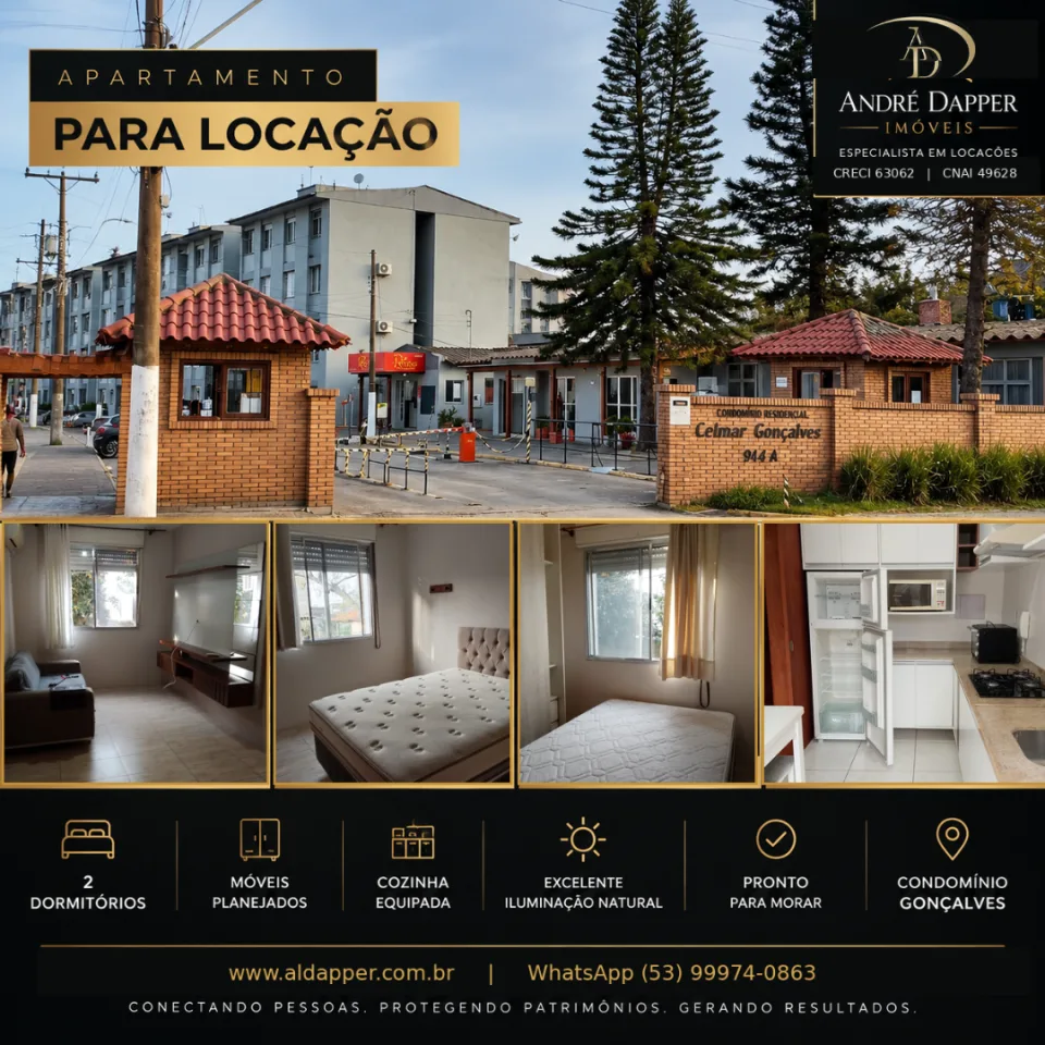 APARTAMENTO DOIS DORMITÓRIOS