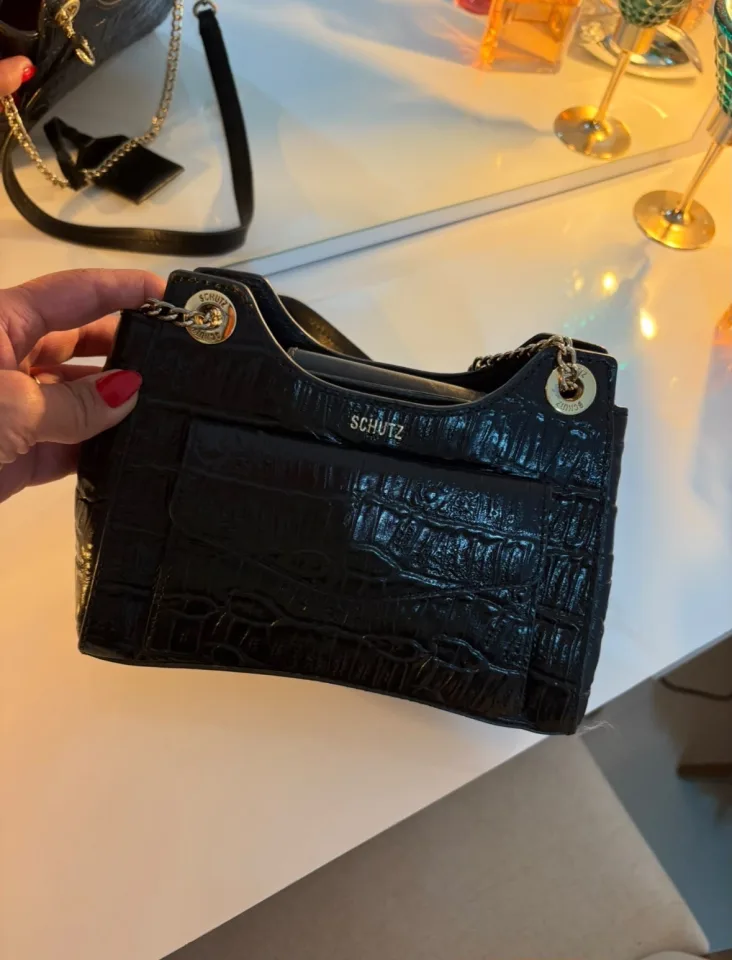 Bolsa Schutz Nina Triangle Black